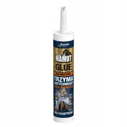 MOCNY KLEJ UNIWERSALNY MONTAŻOWY GLUE MAMUT 290 ML