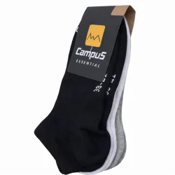 STOPKI CAMPUS ESSENTIAL 3-PAK ROZMIAR 35-38