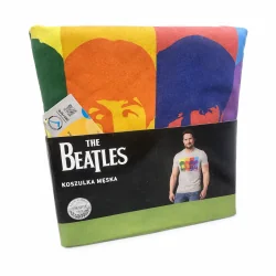 KOSZULKA THE BEATLES CARBOTEX SZARA ROZMIAR M