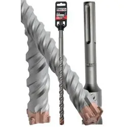 WIERTŁO DO BETONU SDS MAX QUADRO CROSS 35x600 MM MERTZ M1845