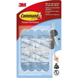 HACZYKI TRANSPARENTNE 6 SZTUK COMMAND