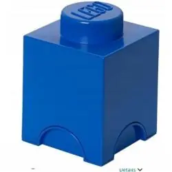 POJEMNIK DO PRZECHOWYWANIA DROBIZAGÓW LEGO BRICK BOX 3+