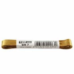 SZNURÓWKI DO BUTÓW BAMA ZŁOTY KOLOR 120 CM