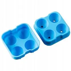 FORMA SILIKONOWA LODOWE KULE 4 SZTUKI DO KOSTEK LODU