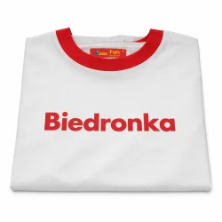 KOSZULKA DAMSKA BIEDRONKA FAN BIAŁA ROZMIAR L