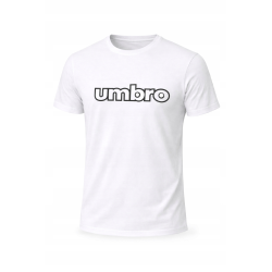 KOSZULKA MĘSKA UMBRO BIAŁA BAWEŁNIANA ROZMIAR XXL