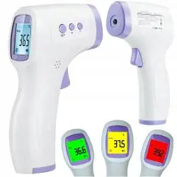 TERMOMETR BEZDOTYKOWY LEKARSKI NA PODCZERWIEŃ LCD