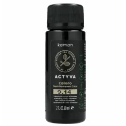 FARBA ROZŚWIETLAJĄCA DO WŁOSÓW 9.14 KEMON ACTYVA 60ML