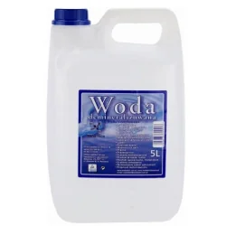 WODA DEMINERALIZOWANA DESTYLOWANA 5L