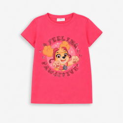 T-SHIRT Z KRÓTKIM RĘKAWEM PSI PATROL COCCODRILLO ROZMIAR 116