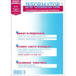 INFORMATOR 1 STYCZEŃ 2021