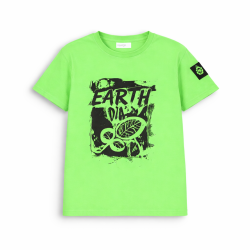 T-SHIRT DZIECIĘCY Z KRÓTKIM RĘKAWEM COCCODRILLO 134 CM