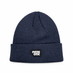 CZAPKA ZIMOWA PATRIOTIC NIEBIESKA Z HAFTEM UNIWERSALNA
