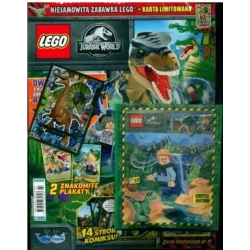 LEGO JURASSIC WORLD GAZETKA + FIGURKA 3/2023
