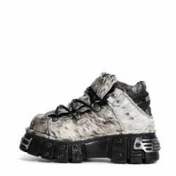 BUTY ALTERNATYWNE NEW ROCK ZE SKÓRY BYDLĘCEJ ROZMIAR 38