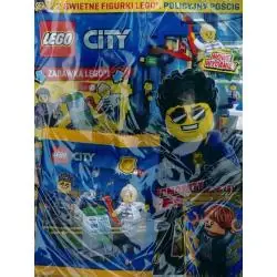 LEGO CITY + 2 ŚWIETNE FIGURKI LEGO POLICYJNY POŚCIG GAZETKA 4/2023