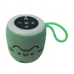 PUSHEEN THE CAT GŁOŚNIK BLUETOOTH Z PODŚWIETLENIEM RGB 5 W MIĘTOWY