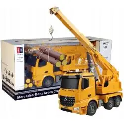 DUŻY DŹWIG R/C MERCEDES AROCS 1:20 PILOT 2,4GHz RTR DOUBLE EAGLE 6+