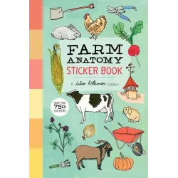 FARM ANATOMY STICKER BOOK 750 STICKERS