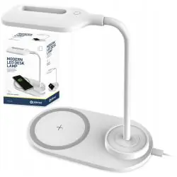 LAMPKA LED NA BIURKO Z ŁADOWANIEM BEZPRZEWODOWYM PLATINET PDL1930