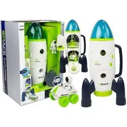 RAKIETA KOSMICZNA INTERAKTYWNA DLA DZIECI Z DŹWIĘKIEM I ŚWIATŁEM 3+