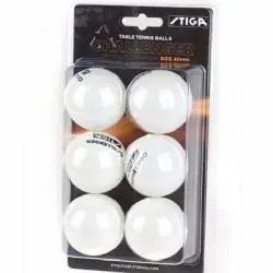 PIŁECZKA DO TENISA STOŁOWEGO 6 SZTUK STIGA