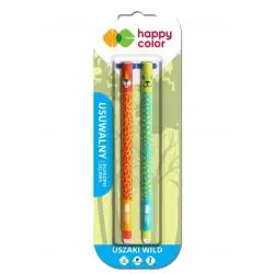 DŁUGOPIS WYMAZYWALNY 2 SZTUKI USZAKI WILD 0.5 MM NIEBIESKI HAPPY COLOR