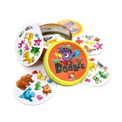 DOBBLE ZWIERZAKI GRA TOWARZYSKA 6+ - Rebel