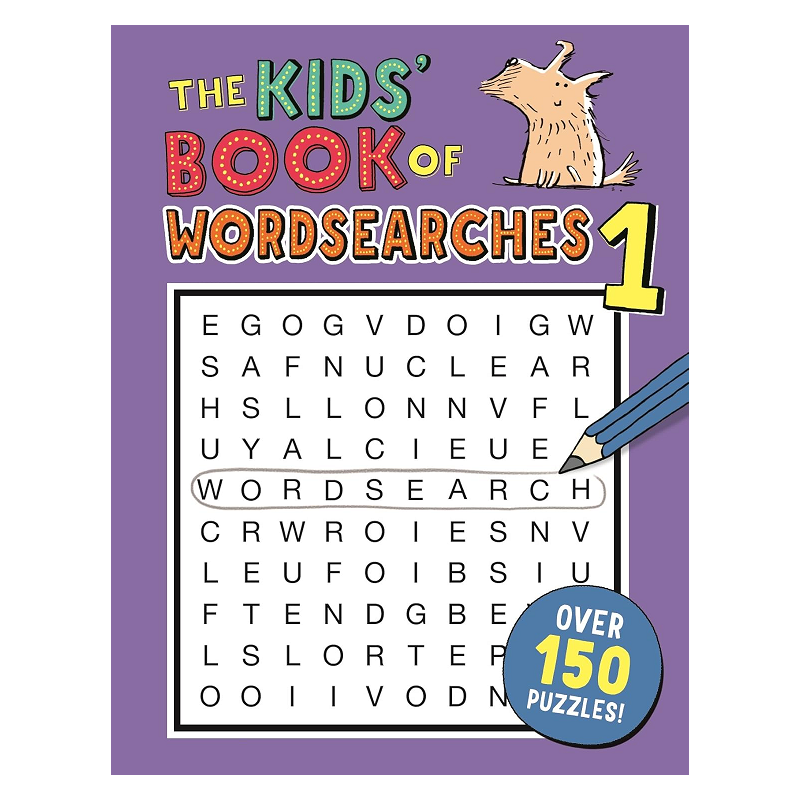 THE KIDS BOOK OF WORDSEARCHES