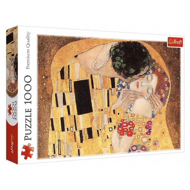 POCAŁUNEK KLIMTA PUZZLE 1000 ELEMENTÓW - Trefl