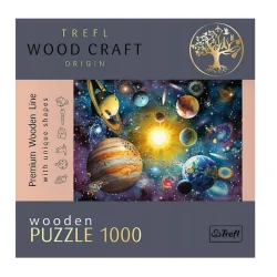 DREWNIANE PUZZLE KOSMOS 1000 ELEMENTÓW TREFL 10+