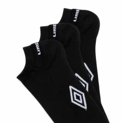 SKARPETKI STOPKI CZARNE 3-PAK ROZMIAR 35-38 UMBRO