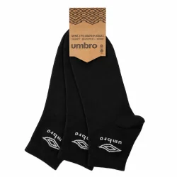 SKARPETY MĘSKIE CZARNE ROZMIAR 43-46 3-PAK UMBRO