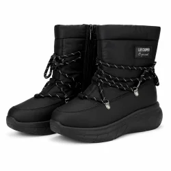 CZARNE ŚNIEGOWCE DAMSKIE ROZMIAR 37 LEE COOPER