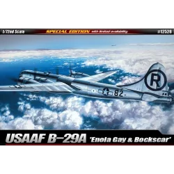 SAMOLOT B-29A ENOLA GAY BOCKSCAR MODEL DO SKLEJANIA ACADEMY 1:72