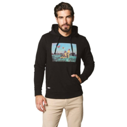 BLUZA MĘSKA HOODIE CZARNA CHEŁMOŃSKI ROZMIAR XL DIAMANTE