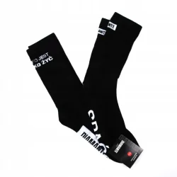 SKARPETY MĘSKIE CZARNE DŁUGIE DIAMANTE 2-PAK ROZMIAR 44-46