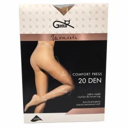 RAJSTOPY COMFORT PRESS BEŻOWE 20 DEN ROZMIAR 3-M GATTA