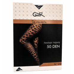 RAJSTOPY FANTASY TIGHTS 50 DEN NERO ROZMIAR 3-M GATTA