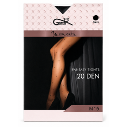 RAJSTOPY MOMENTS FANTASY 20 DEN NERO ROZMIAR 4-L GATTA