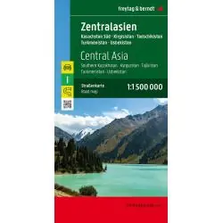 CENTRAL ASIA - KAZAKHSTAN SOUTH - KYRGYZSTAN - TAJIKISTAN -TURKMENISTAN - UZBEKISTAN, ROAD MAP 1:1 500 000