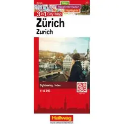 ZÜRICH STADTPLAN 1:16 000