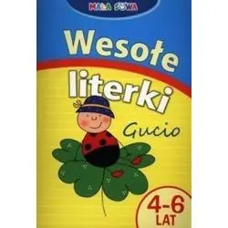 GUCIO WESOŁE LITERKI 4-6 LAT