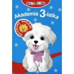 MAŁA SOWA AKADEMIA 3-LATKA Z NAKLEJKAMI