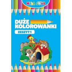 MAŁA SOWA. DUŻE KOLOROWANKI. ZESZYT 1