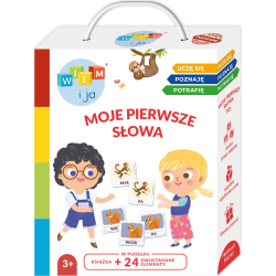 MOJE PIERWSZE SŁOWA. WIEM I JA! UCZĘ SIĘ, POZNAJĘ, POTRAFIĘ 3+