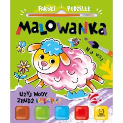 NA WSI. MALOWANKA. FARBKI I PĘDZELEK