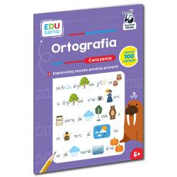 ORTOGRAFIA. ĆWICZENIA Z NAKLEJKAMI. KAPITAN NAUKA 6+