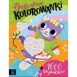 BRYLANTOWE KOLOROWANKI Z KOTKIEM. 1000 BRYLANCIKÓW