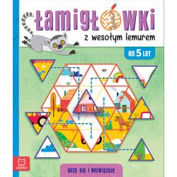 ŁAMIGŁÓWKI Z WESOŁYM LEMUREM. UCZĘ SIĘ I ROZWIĄZUJĘ 5+